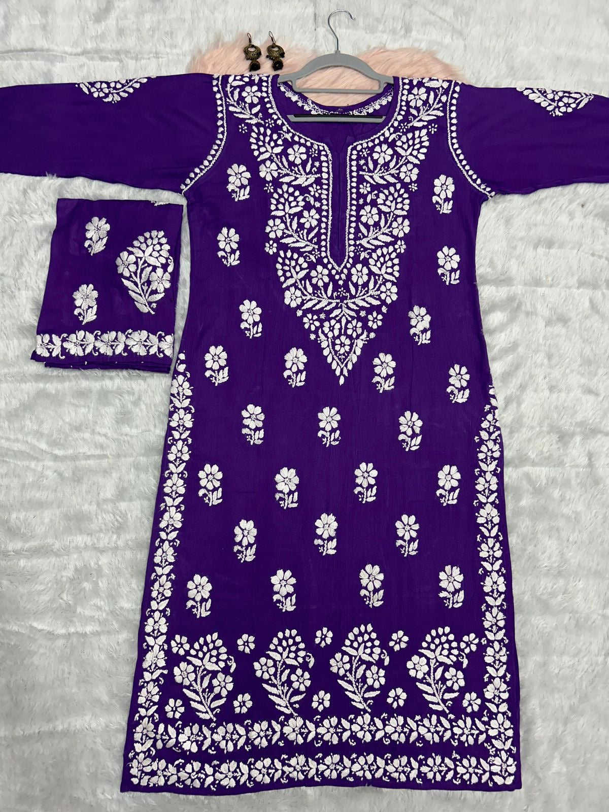 Exclusive Modal Kurti wihh the plazzo