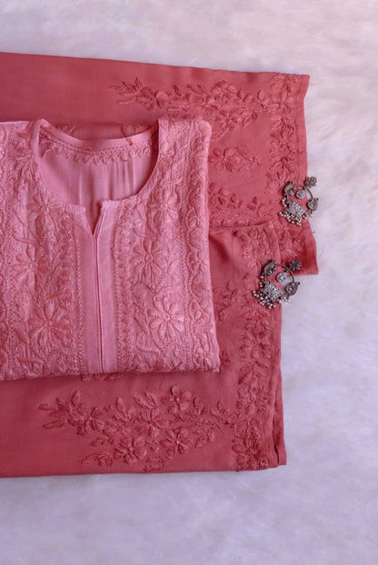 Noor Soft & Comfy Ombre 2pc kurta palazo set