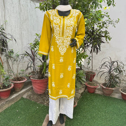 Straight Fir Rayon Kurtas