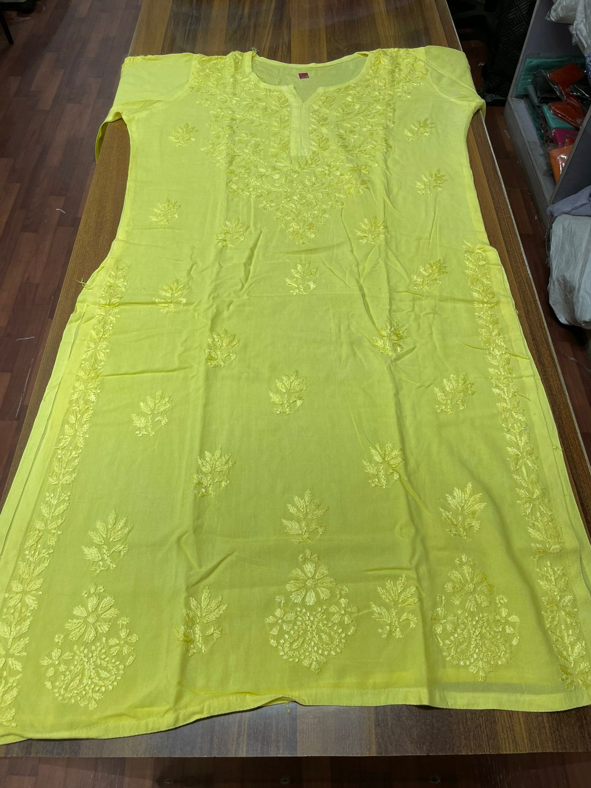 Soft Rayon tone to tone kurti