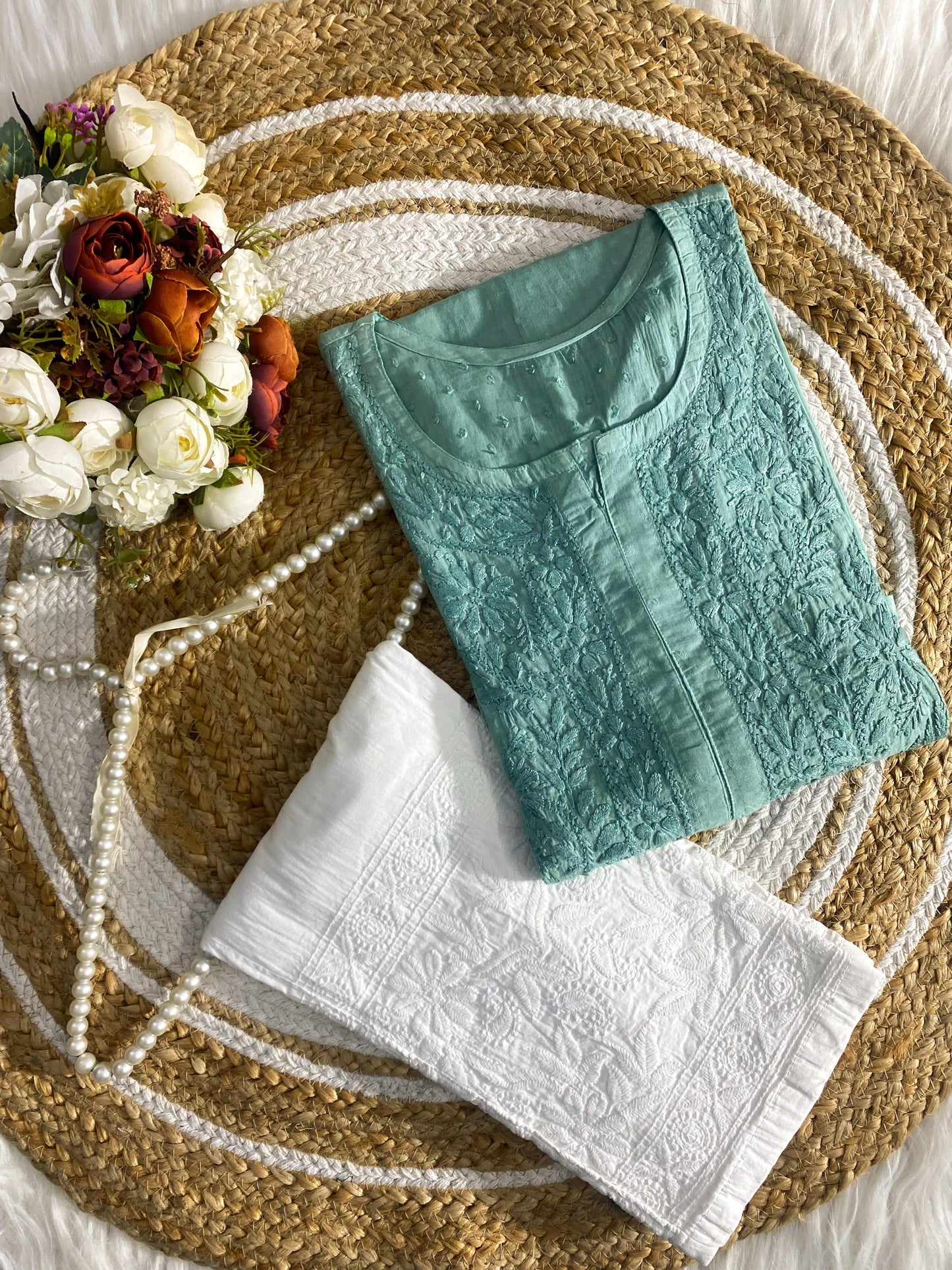 Handcrafted Floral Soft & Comfy Co-ord Set