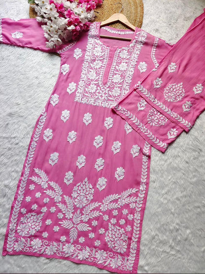 Deaigner Modal Kurti Plazzo Combo