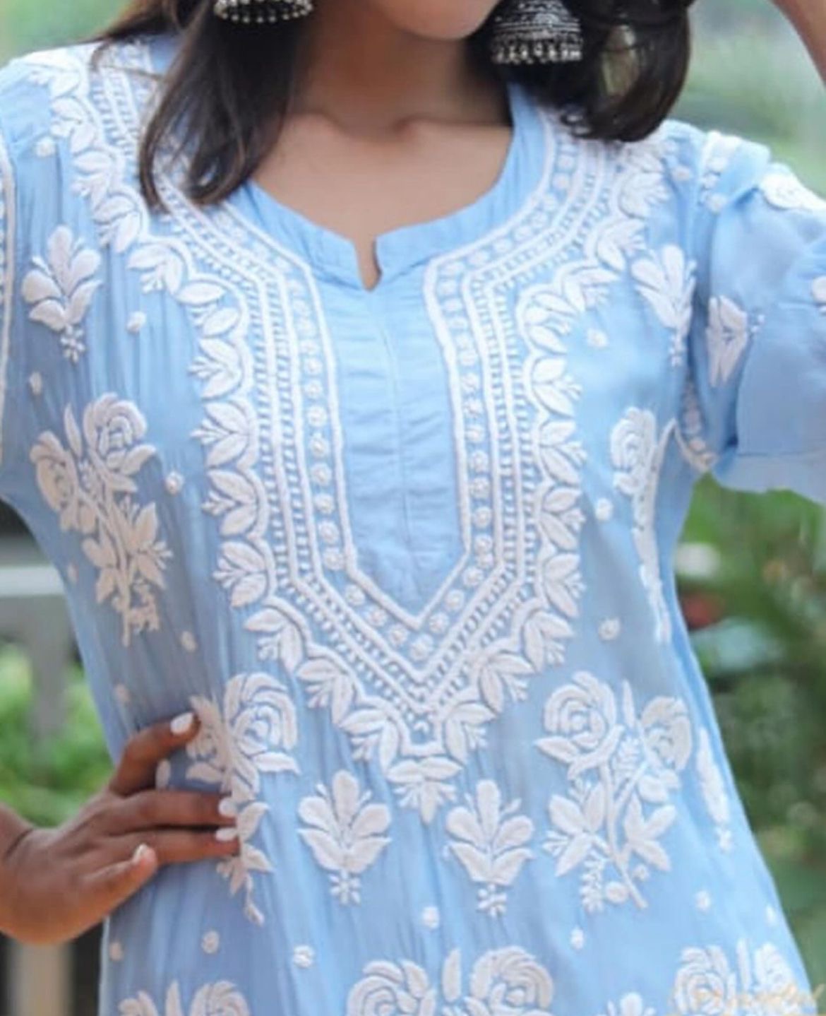 Flower 3d Jaal Kurta Luxe adorned