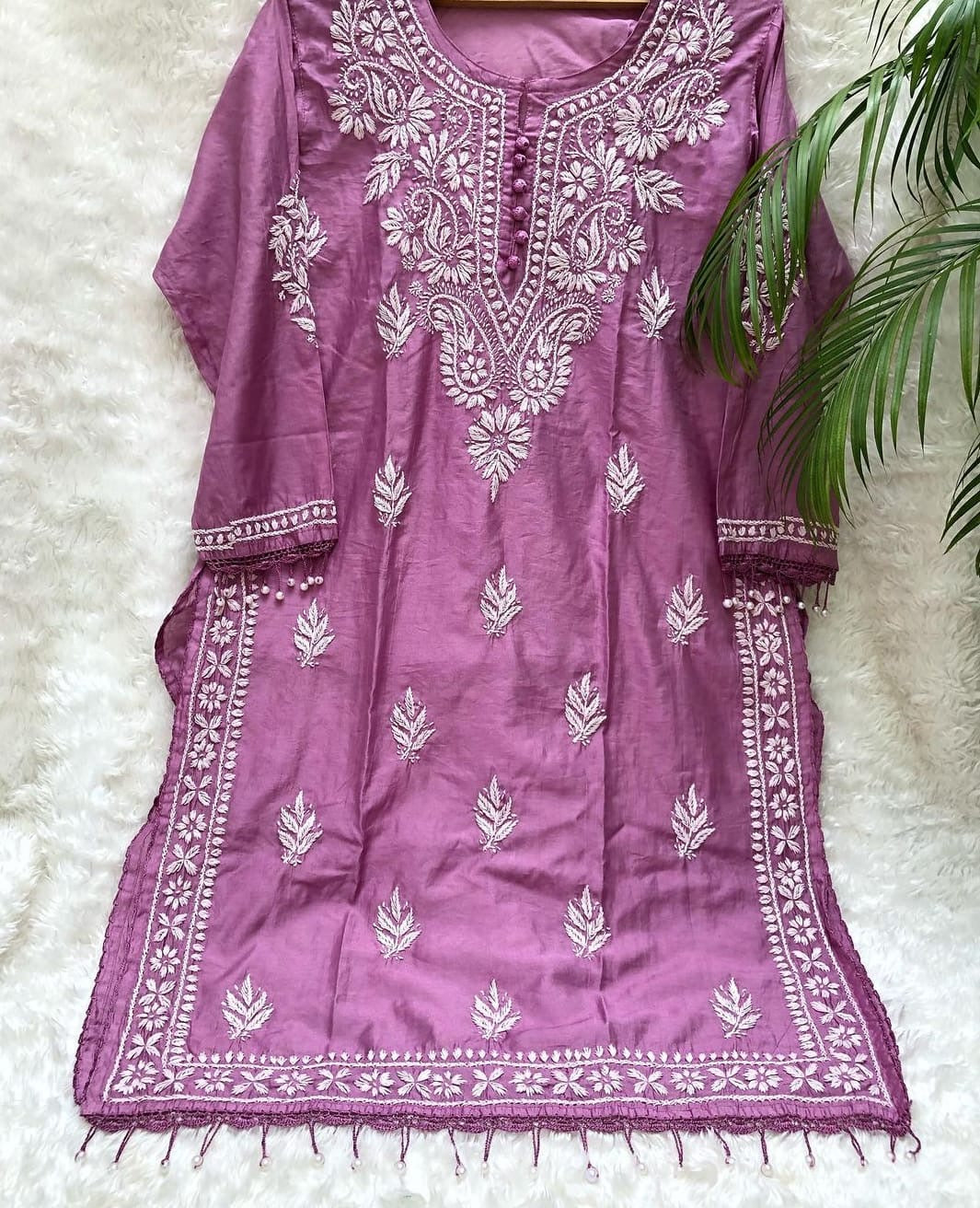 Hand Craft Resham article Kurti