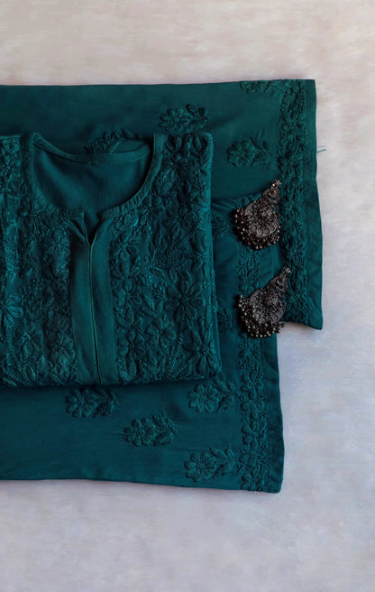 Noor Soft Rayon 2-Piece Kurta Plazo Combo – Soft & Comfort