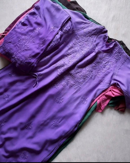 Rayon Soft & Comfy Ombre 2pc kurta palazo set