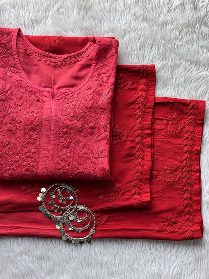 Rayon Soft & Comfy Ombre 2pc kurta palazo set