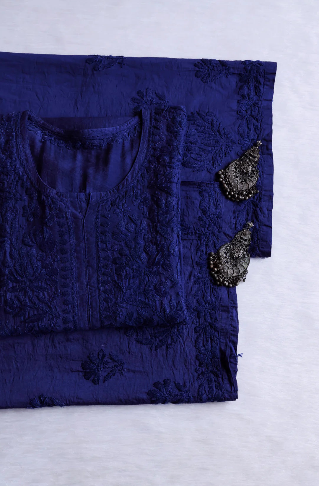 Zoya Soft Chikankari 2 Piece Kurta Set