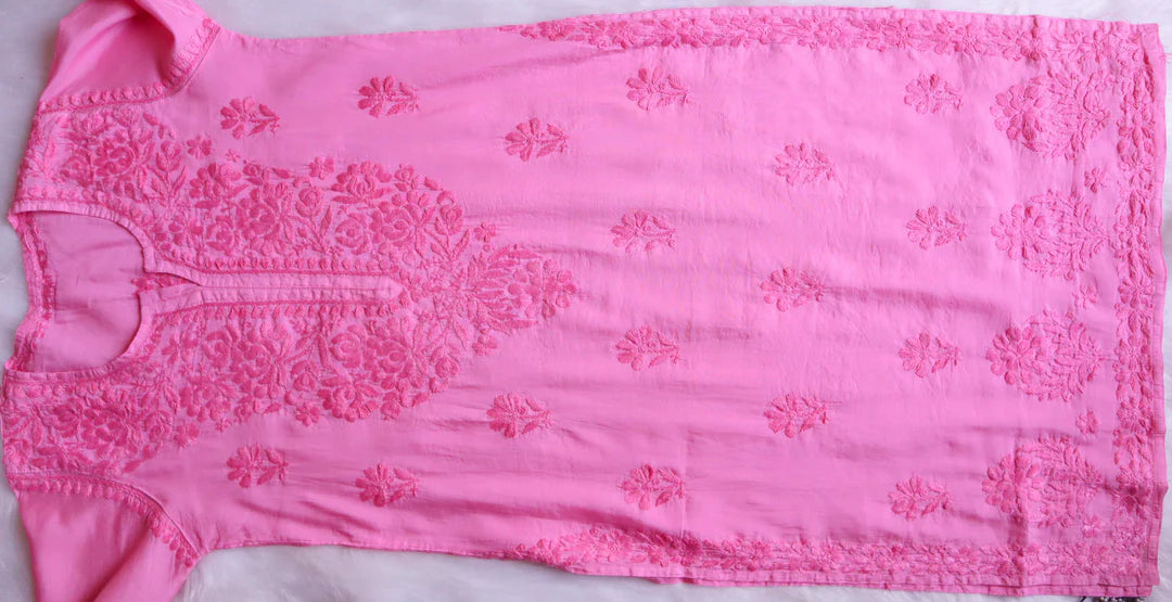 Zoya Soft Chikankari 2 Piece Kurta Set