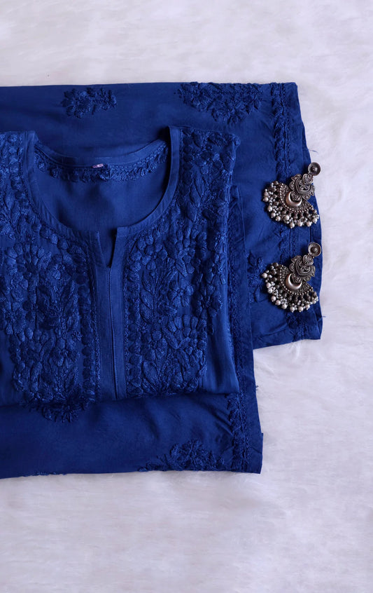 Zoya Soft Chikankari 2 Piece Kurta Set