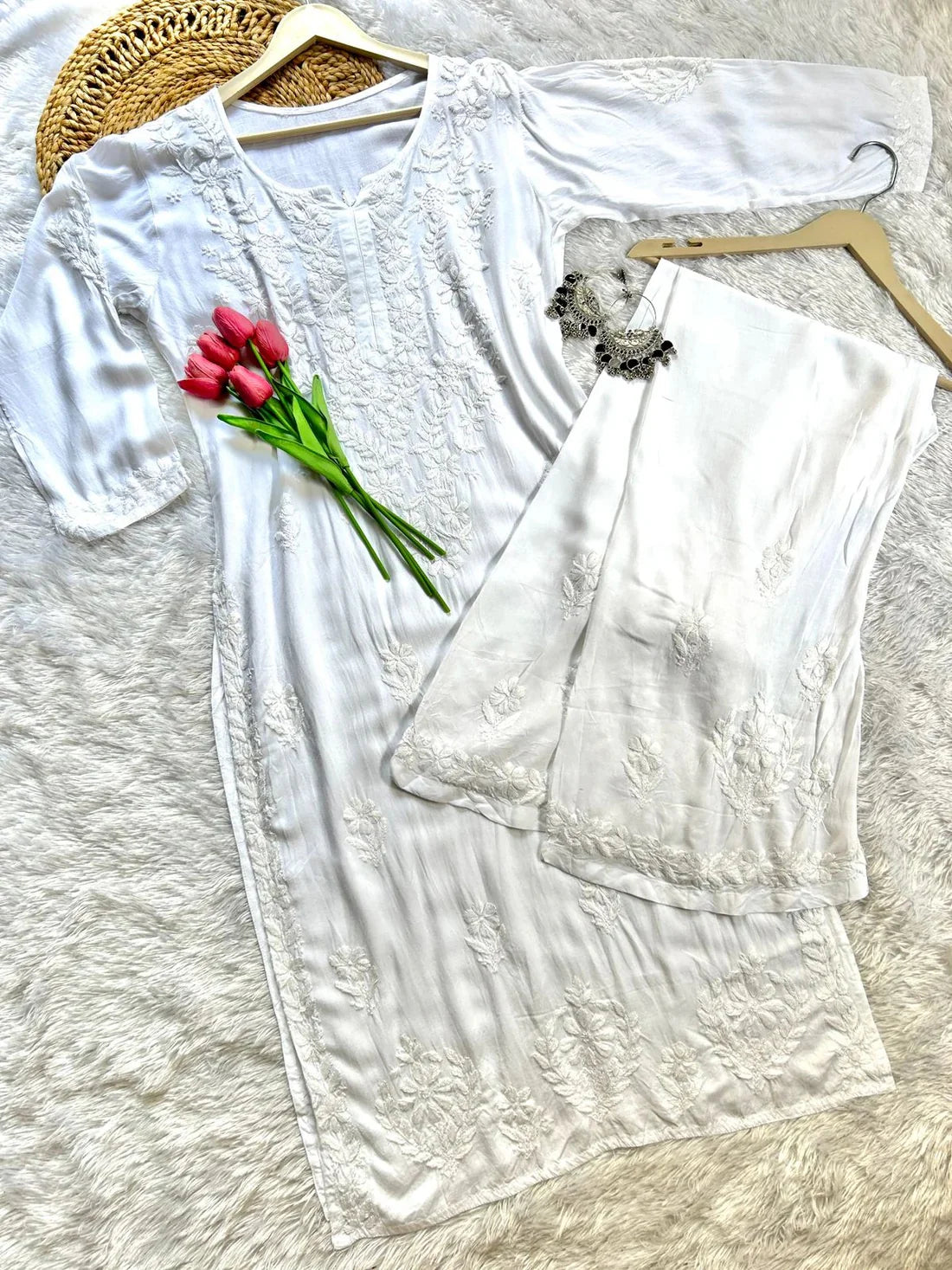 Noor Soft & Comfy Ombre 2pc kurta palazo set