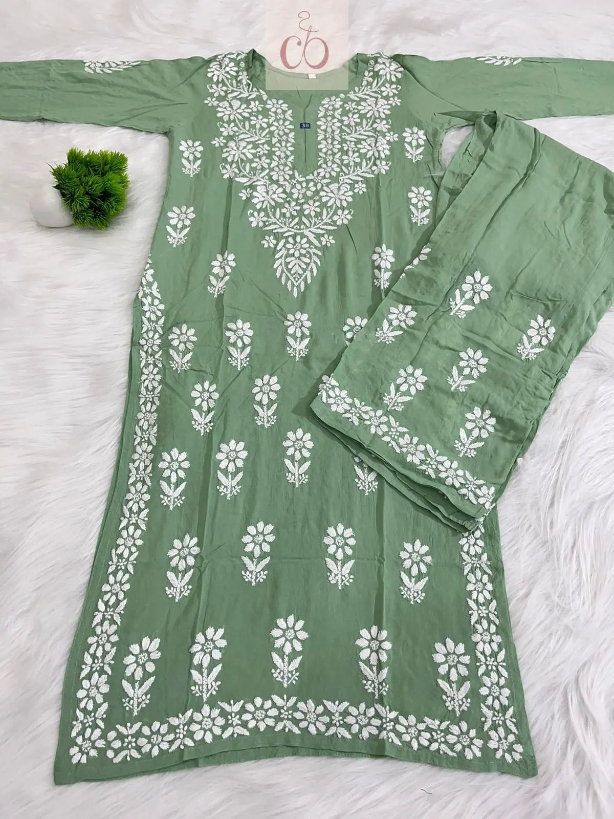 Summer Modal Set Soft & Comfy - Chikankari Officialchikan kurti lucknowi chikankari chikankarikurti best kurti kurtis for summer lakhnawi chikan 