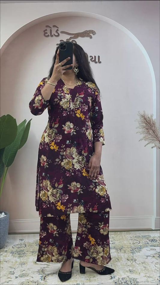Floral Print Co-ord Set